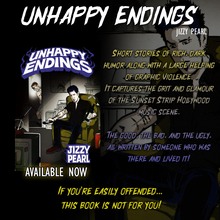 Load image into Gallery viewer, BOOK: UNHAPPY ENDINGS - Limited to 350 (signed and numbered by Jizzy)
